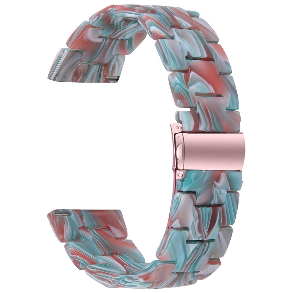 

For Misfit Vapor Watch Band Waterproof Resin Replacement Watch Strap Emerald Red