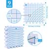 Blocking Mats Crocheting Supplies Interlocking Blocking Boards For Knitters Crocheters Fiber Artists Garments Carpets Clothes