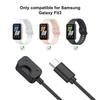 2 Pack for Samsung Galaxy Watch Fit 3 SM-R390 USB-C Smartwatch Charger Replacement Charger