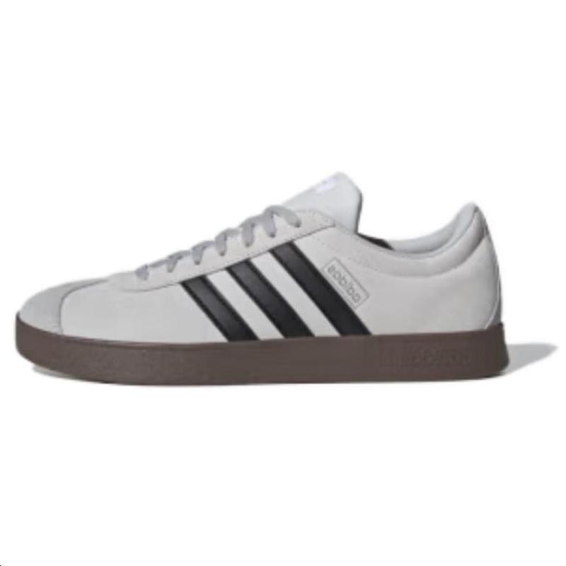 

Adidas VL COURT 2.0 Low top Skateboard Shoes Unisex Gray Black Silver Sneakers JR2560 37⅓
