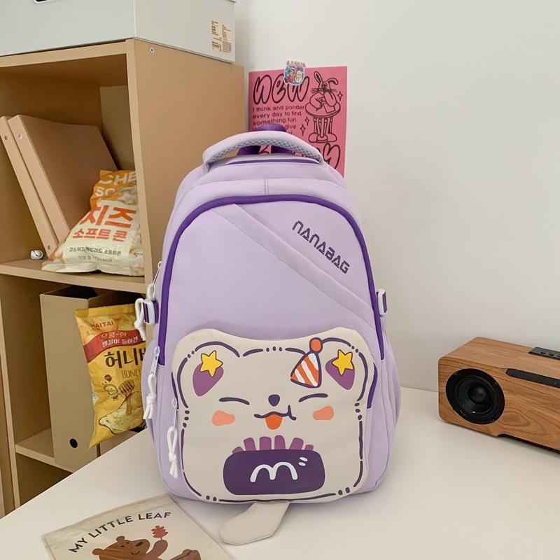Schoolbag Cute Cartoon Student School Bag Female Japanese ins Small Fresh College Fengsen Junior High School Large Capacity Backpack