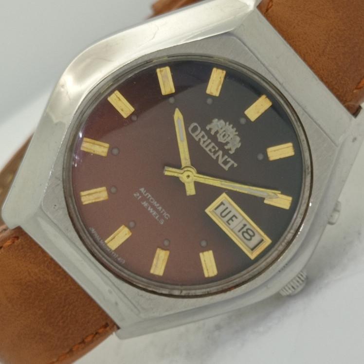 

Б/У ORIENT AUTOMATIC 46941 ЯПОНИЯ МУЖСКИЕ ЧАСЫ a412329-1 Sku005-a412329