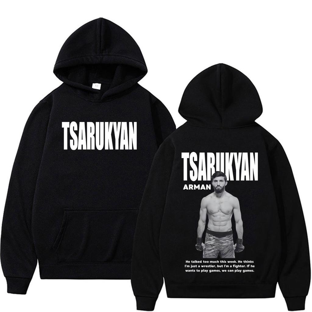 Arman Tsarukyan Retro Graphic Hoodies Men Women Fashion Violence Aesthetic Sweatshirts Long Sleeve Pullovers Hoody