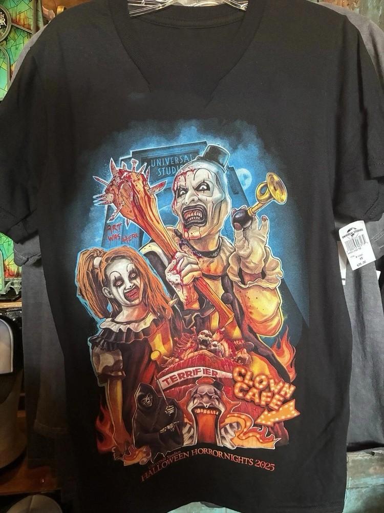 Universal Studios HHN Halloween Horror Nights 2025 Shirt Reprint Unisex T-Shirt