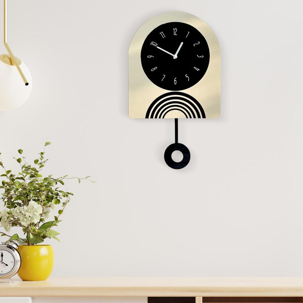 Nordic Wall Clock Gift Kitchen Silent Farmhouse Practical Fashion Bedroom Study Room Indoor Decorative Clock Decoration Ornament
