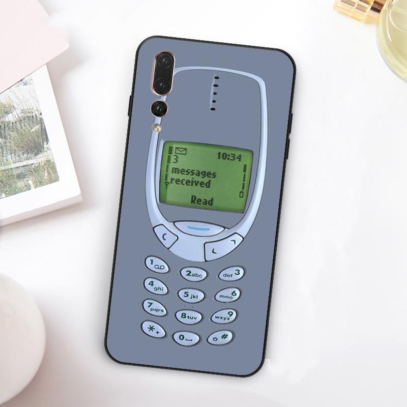 Retro Cellphone For Huawei Nova Y73 Y72 Y90 Y70 Y60 Y91 Y61 12s 12i 11i 8i 9 10 SE P60 P30 Pro P40 Lite Case