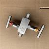 Stainless Steel EF-3 Dual-Valve Manifold for Pressure Transmitter, 304/316L