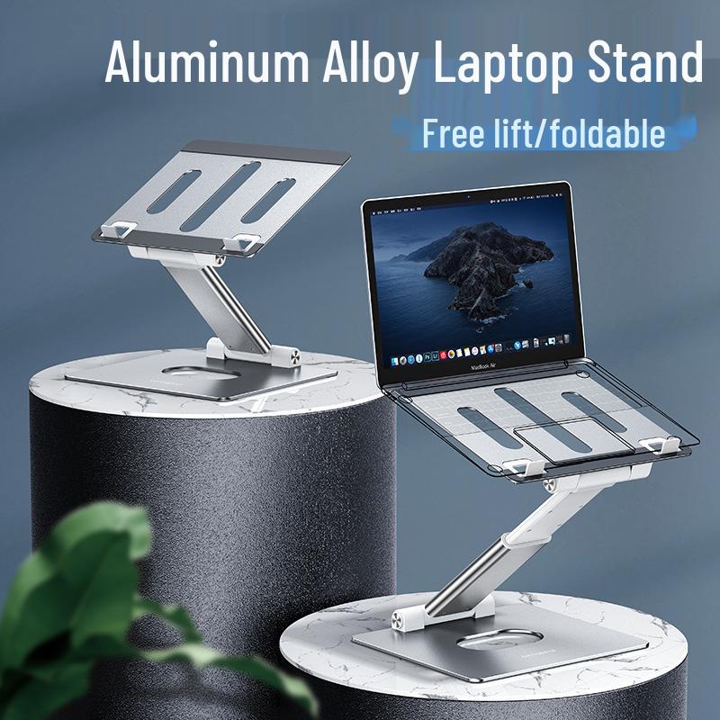 Paifan 2026 Alloy Desktop Stand for Laptops, Tablets, and Phones - Automatic Gravity Storage