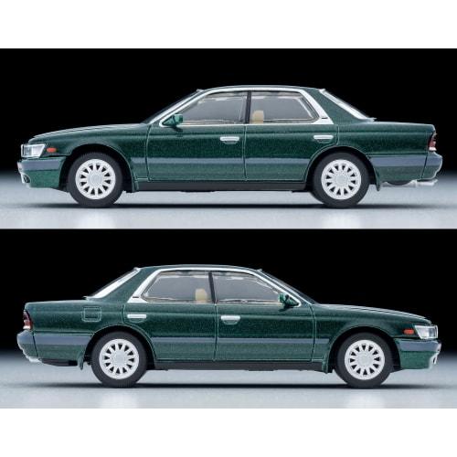 TOMYTEC Tomica Limited Vintage Neo LV-N238c Nissan Laurel Twin Cam 24V Medalist Green 1989 Model (Assembled)