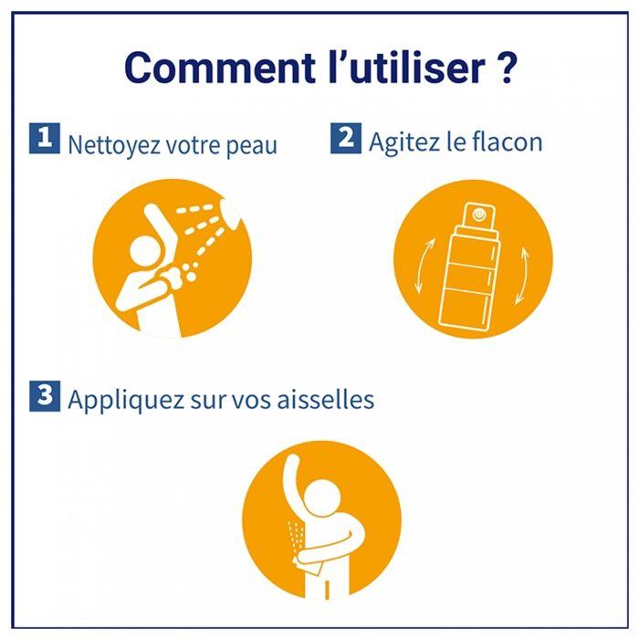 Etiaxil Anti-Transpirant Transpiration Modérée Aisselles Tolérance 48H Aérosol 150 ml