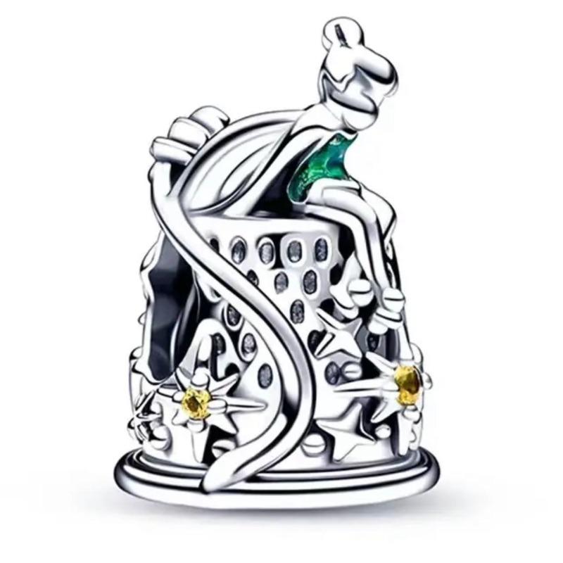 Fit Original 100% Copper New Robot Minnie Mickey Mouse Jumping Tiger Charms Beads Necklace For Women Jewelry