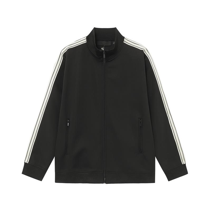Men's Essential Zipper Sweatshirt: American Fog, Season 8, Autumn/Winter Collection - High Street Jacket Suit