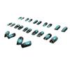 Manicure Starry Sky Meteor Nail Stickers - 24 Piece Set