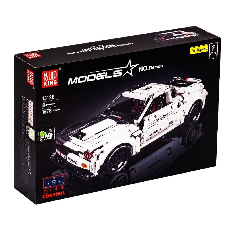 MOULD KING 13128 Eemon Demon Car Model Building Bricks Kids Christmas Toys Gifts
