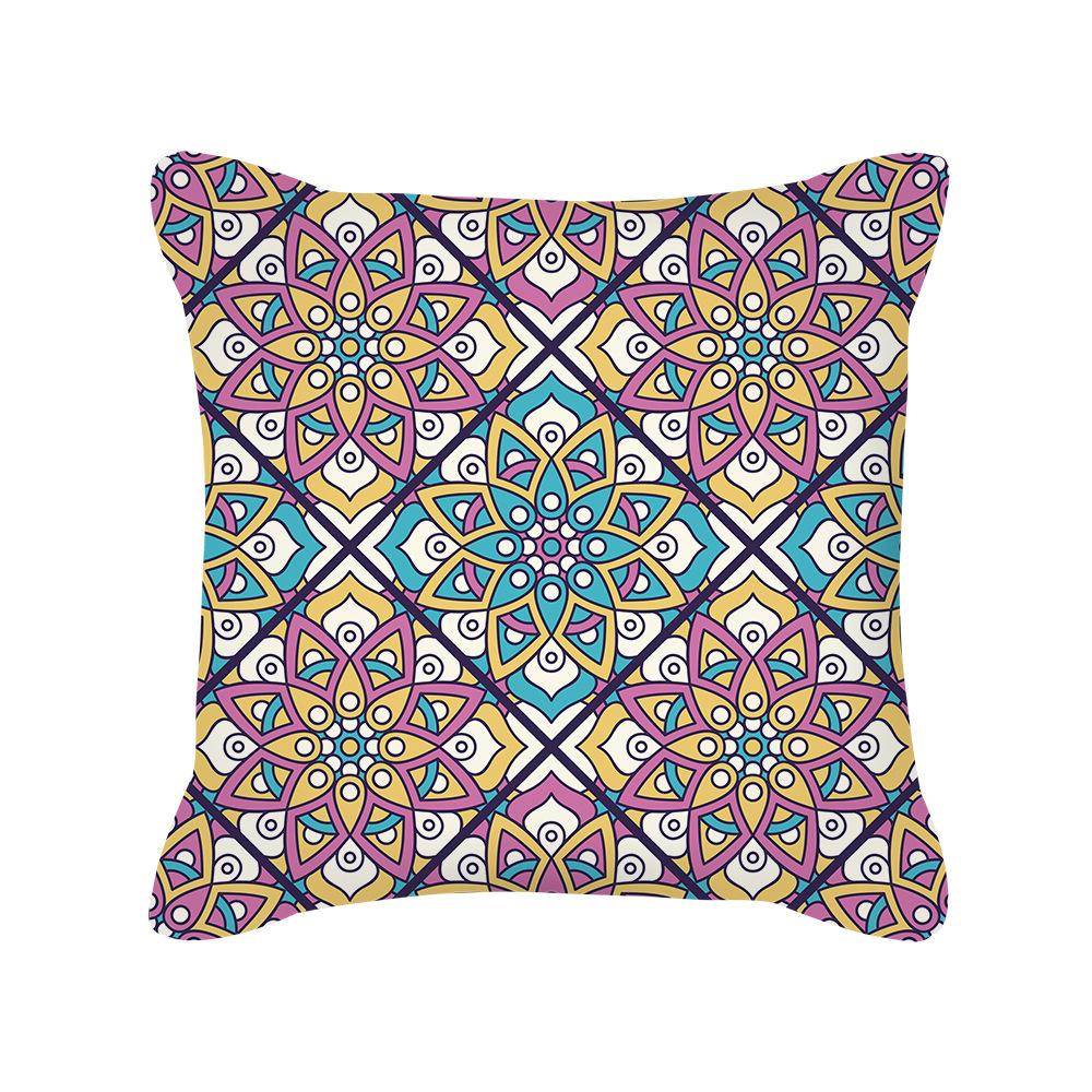 New Product Pillow Ins Nordic Style Geometric Pattern Plush Pillow Cover Sofa Cushion Cover