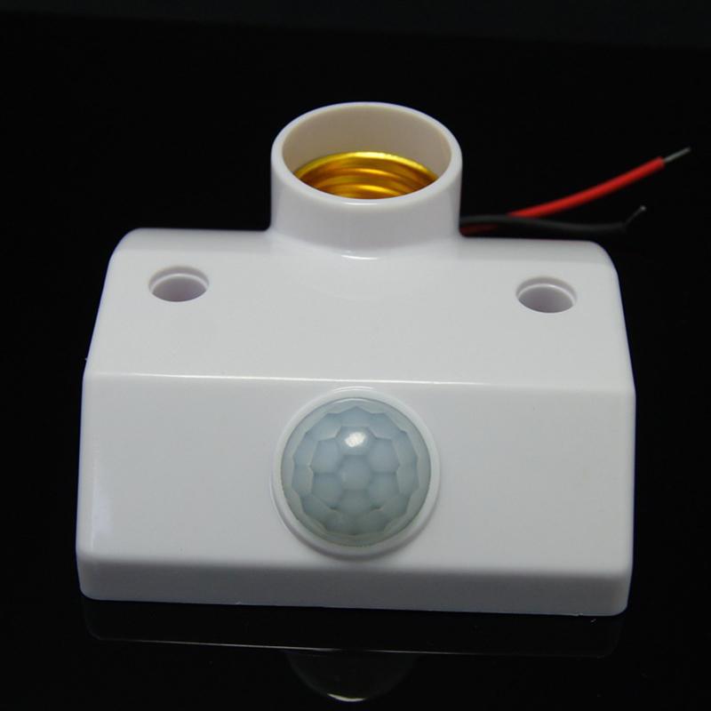 Kolip E27 220V Infrared Motion Sensor Automatic Light Lamp Holder Switch Intelligent Light Base
