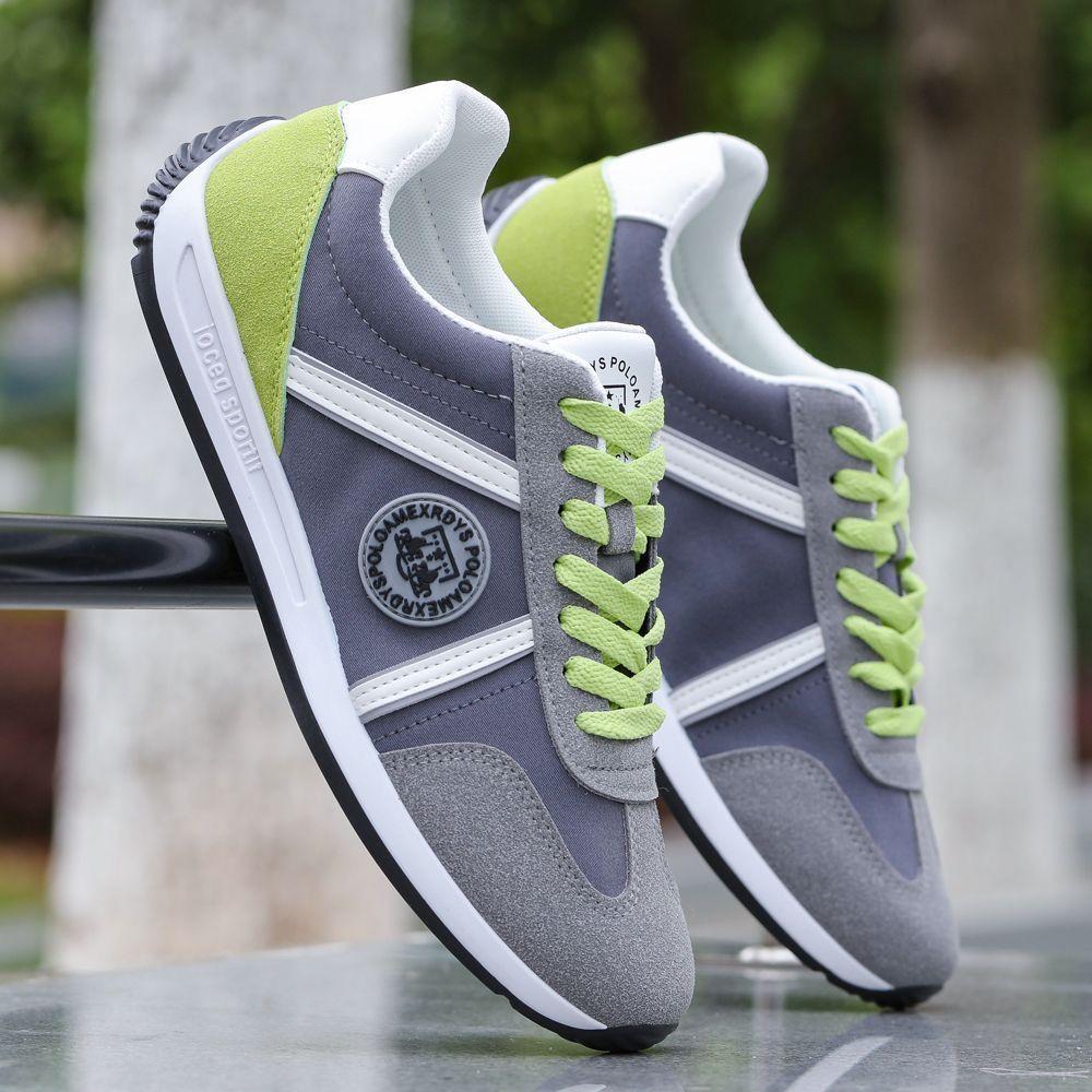 

Мужская обувь весна и лето новая дышащая повседневная обувь один педаль обувь Форреста Гампа трендовая мужская спортивная обувь для скейтборда обувь для папы 44