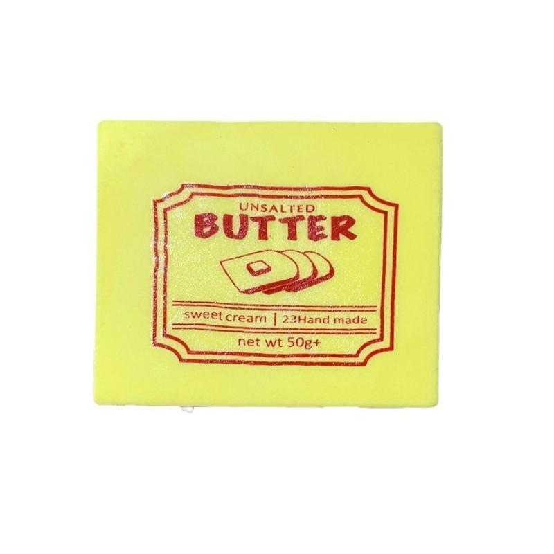 Squishy Simulated Butter Block Squeeze Toy Soft Stress Relief Slow Rising Sensory Fidget Toy For Anxiety Adhd  Gifts