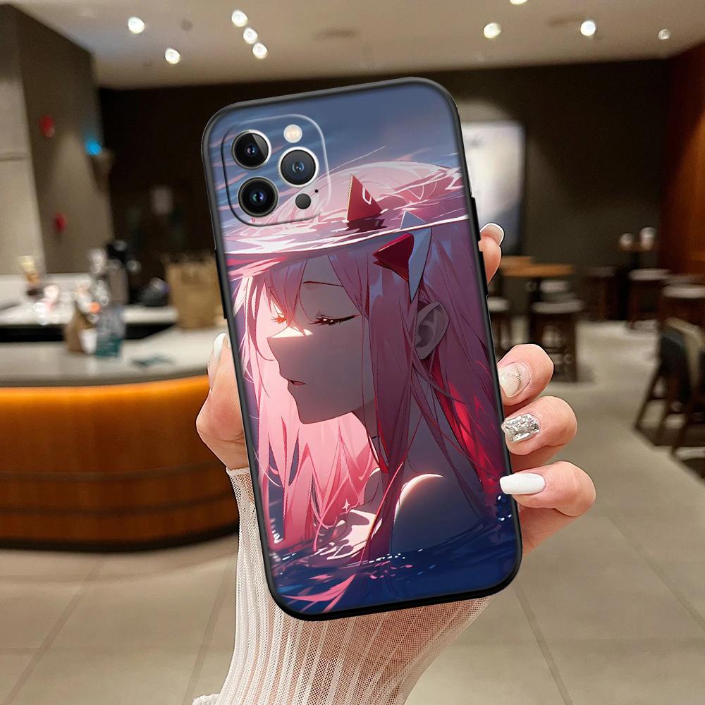 RA34 Zero Two New High-End Shell Phone Case for Redmi Note 10 11 12 Pro Max 10S 10C 10T 11A 11S 12S 12C