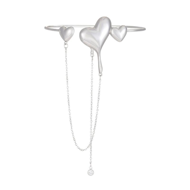 Alloy Spiral Armband Swirl Upper Arm Cuff Armlet Bangle Bracelet Egyptian Costume Accessory for Women Gold Silver Color