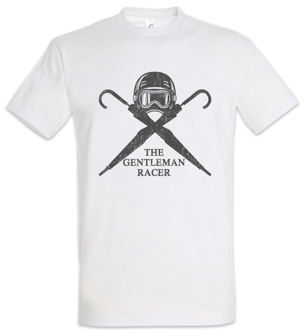 

The Gentleman Racer T-Shirt Mens Womens Tees Top Race Racing car Driver Racer Petrol Head Fun Love S