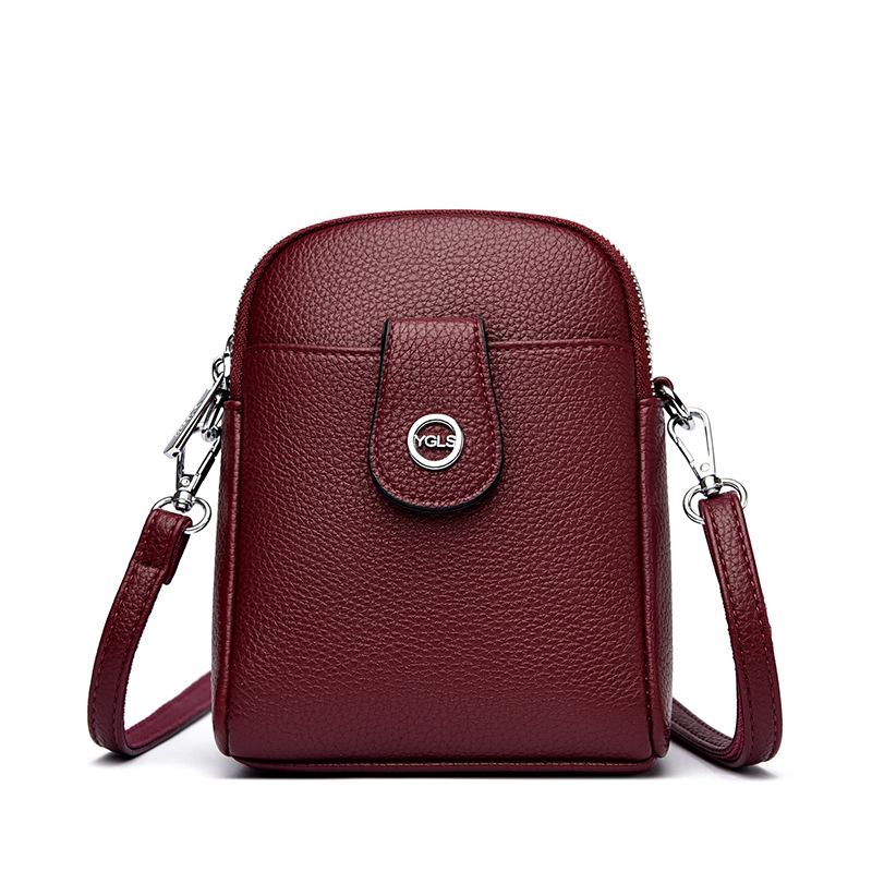 Compact Mini Phone Bag, Stylish Cross-body Bag with Shoulder Strap, Large-capacity Fashionable Phone Case