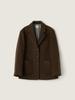 Sienne Sentier Wool Jacket (Dark Brown)