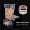 Hanging Bird Feeder for Cage Bird Feeder House Bird Feed Box Hanging Parrot Food Feeder Container Outdoor Feeding