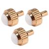 10 ks Hodinová korunka Nerezová ocel Růžové zlato Náhradní díly hlavy hodinek Náhradní příslušenství pro hodináře 4 mm