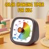 Visual Timer for Kids 60 Minute Pomodoro Timer Silent Countdown Timer Clock Rainbow Color Desk Time Management Tool for Kitchen Classroom Office Use
