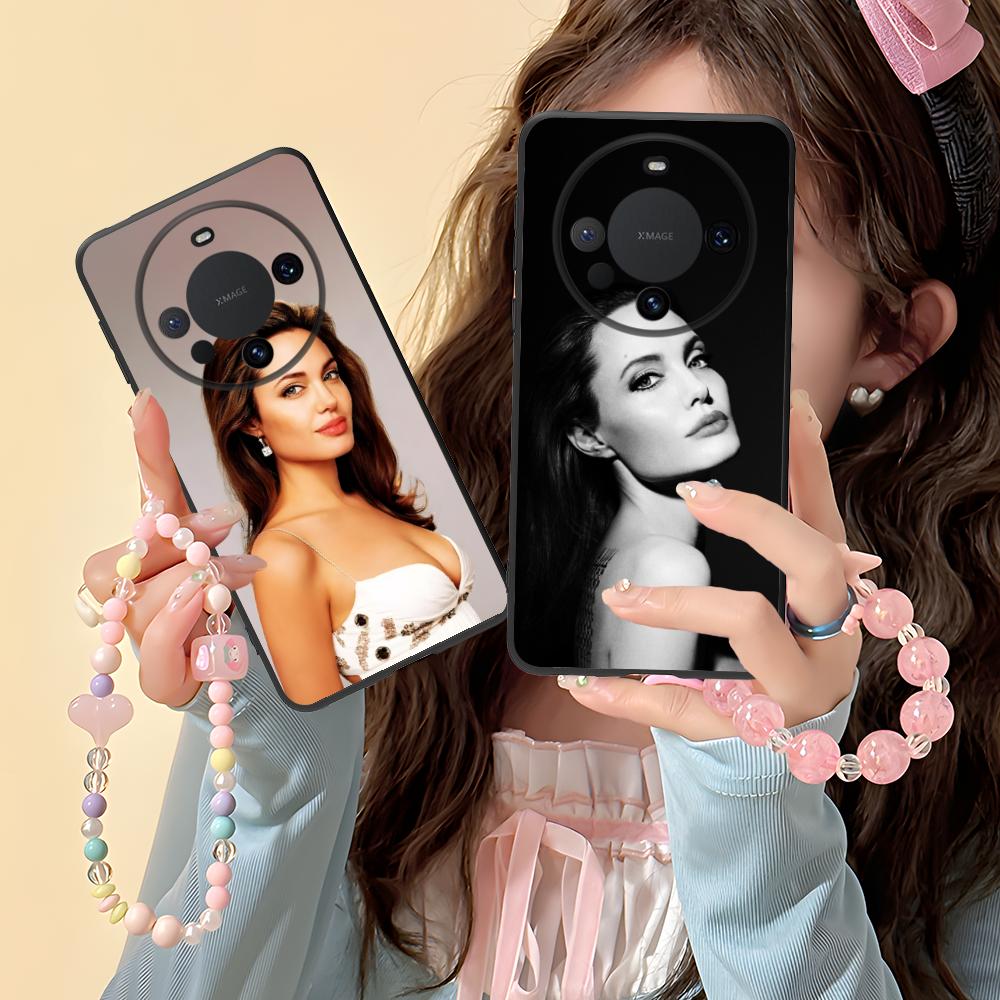 Angel Jolie Mobile Cell Phone Case for Huawei Mate 60 50 40 30 20 10 Pro Plus Lite E 5G Colorful Printing Cover Luxury Pretty