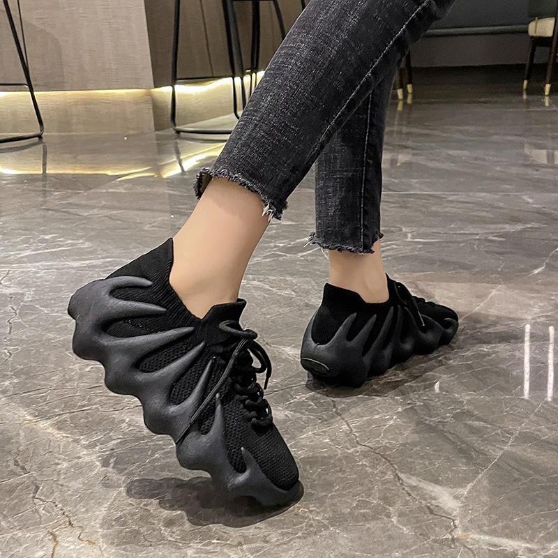 Octopus sko dame nye sommer damesko flyvevevd pustende allsidig mikrofiber tynne sokker sko