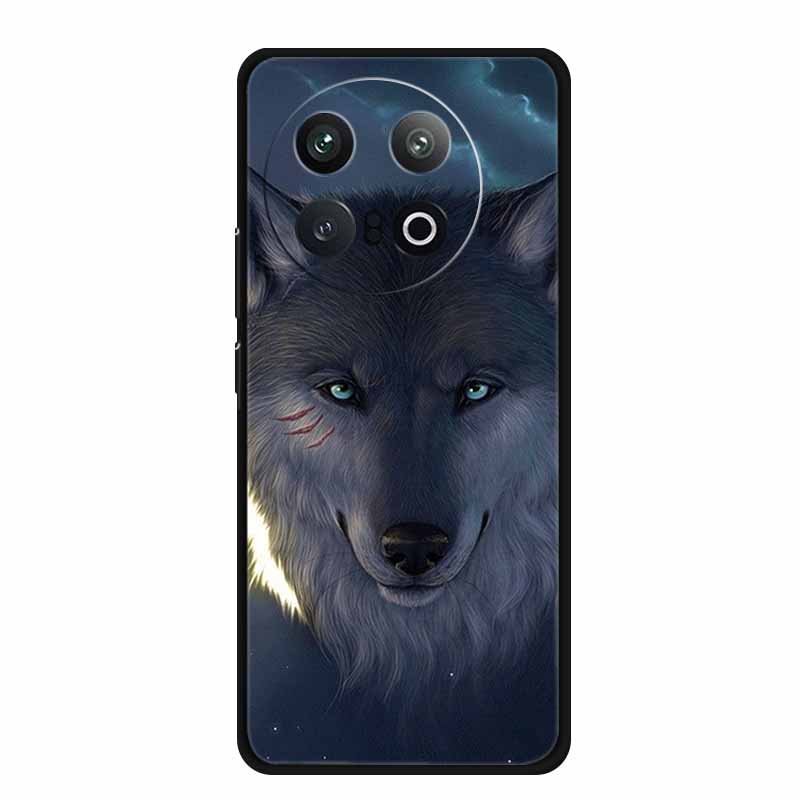 For Vivo iQOO 13 5G Back Cover Case iQOO13 Coque Black Silicone Soft Phone Case For Vivo iQOO 13 Case 6.82" Shockproof Funda Bag