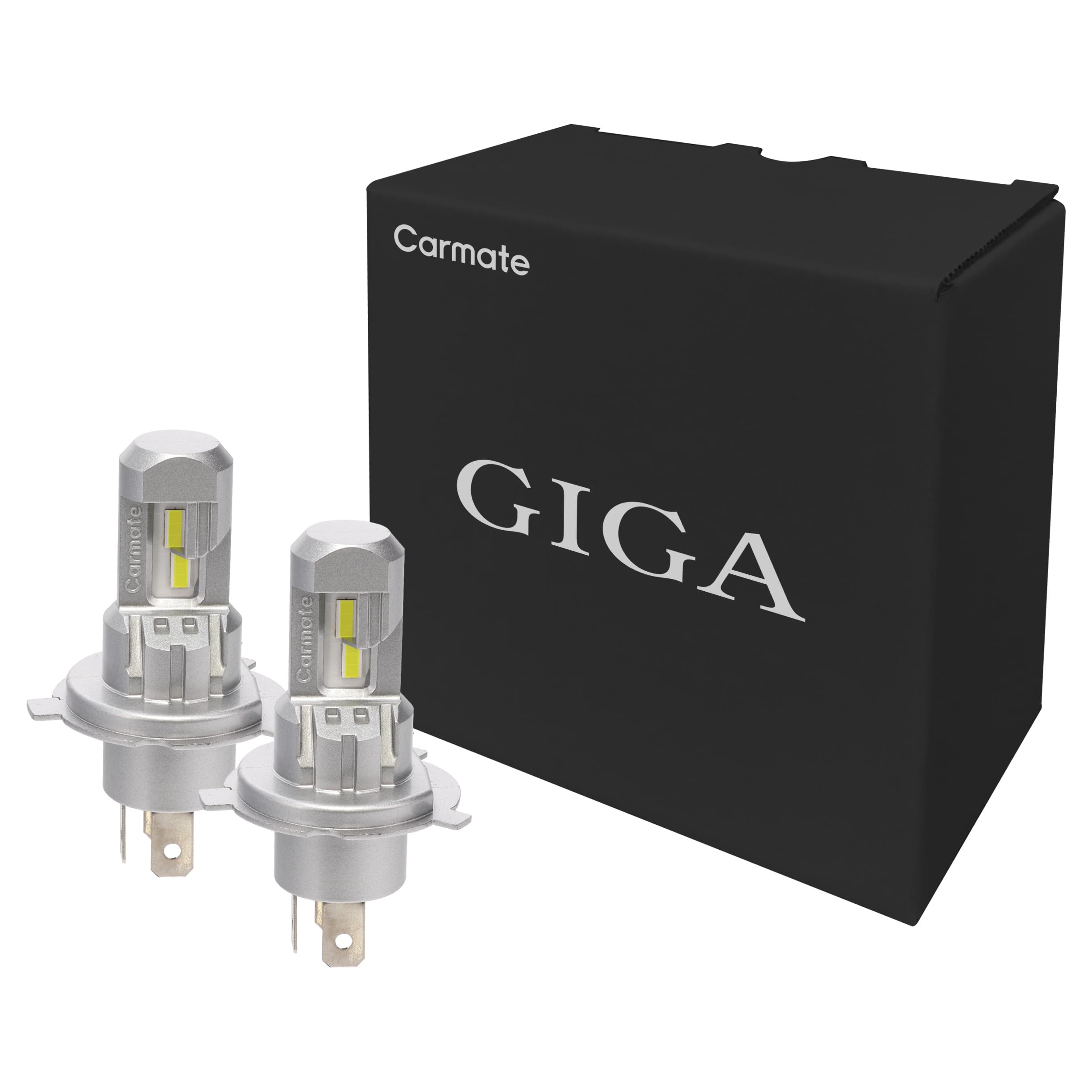 Carmate GIGA H4 Car LED Headlight Bulb Integrated 6000K Hi/Lo One Size
