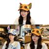 Stitch Nick Wilde Cartoon Baseball Cap With Sunshade For Kids And Teens