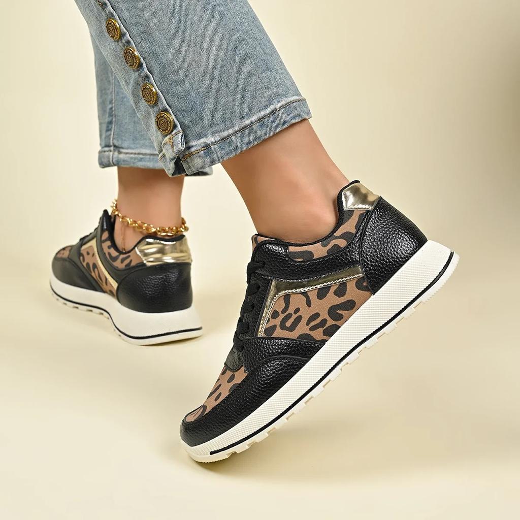 Fashion 2024 Women Walking Lightweight Outdoor Platform Designer Shoes New Winter Lace Up Comfortable Casual Sneakers Zapatos De Mujer