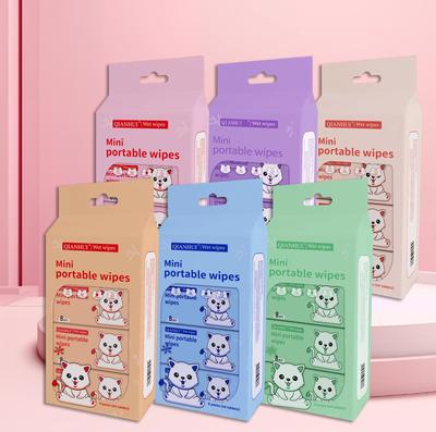 Portable Baby Hand & Mouth Mini Wet Wipes