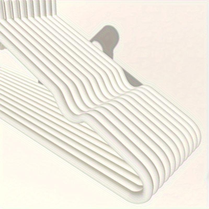 30PCS   Seamless Clothes Hangers, Simple Household Wet And Dry Clothes Hangers, Storage Hangers, Non-slip Clothes Hangers