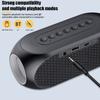 Wireless RGB BT Speaker Heavy Subwoofer BT Speaker Rechargeable Desktop Small BT Speaker with Alarm Clock Stereo Sound Box