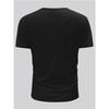 Men Stripe Character Print 3d T Shirt Short Sleeve O-Neck TShirt Vintage Polyester Breathable Sport Casual Large Size T-Shirts Men’s