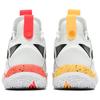 Li Ning Rubber Slip Resistant Abrasion Resistant Low top Badminton Shoes Unisex White AYAT003-3