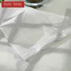 1PC Nuan Series Diamond Jacquard Translucent Door Curtain, Simple Rod Pocket Sheer Curtain for Kitchen Bedroom Living Room Home Decor