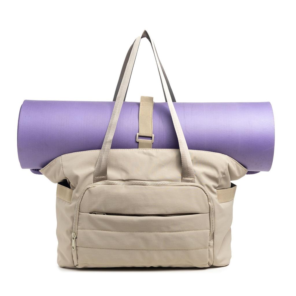 Large Capacity Yoga Tote Bag Lightweight Storage Bag Cloth Shoulder Bag Portable Fashion Women's Handbags Gym Yoga