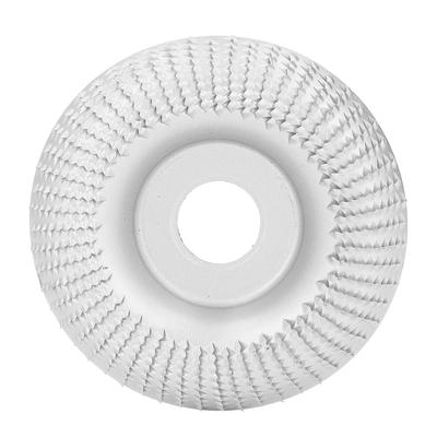Holzschnitzscheibe Schleifformrad Edelstahl für Winkelschleifer 22mm Silber