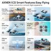 XJ2 Mini Drohne 8K Dual HD Kamera 5G WIFI Übertragung Faltbarer Bürstenloser RC Quadcopter Vollständige Abdeckung Schutzhülle Fernbedienung Spielzeug Kindergeschenk