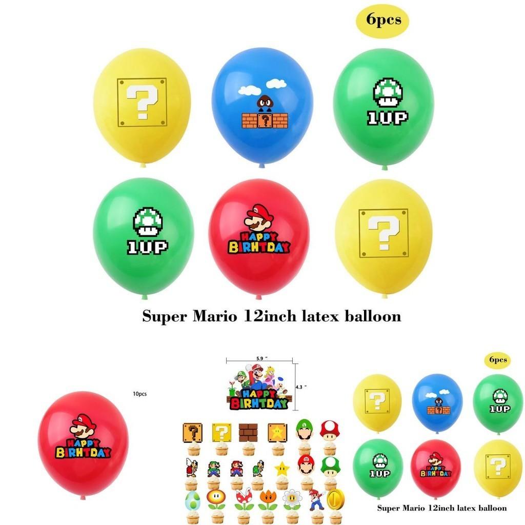 Joyful Super Mario Birthday Decor Increase Party Atmosphere Promote Friendship