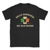 Unisexs Hello Darkness My Old Friend Irish Beer St T Shirts Cotton Clothes Humor Short Sleeve Round Neck Tees Gift Idea