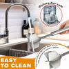 Stainless Steel Meat Hamburger Smasher, 6-Blade Ground Beef Chopper Tool 10.2 Inch For Kitchen Cooking Potatoes Masher