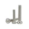 Yigu 304 Stainless Steel Slotted Pan Head Screws M1.6-M10