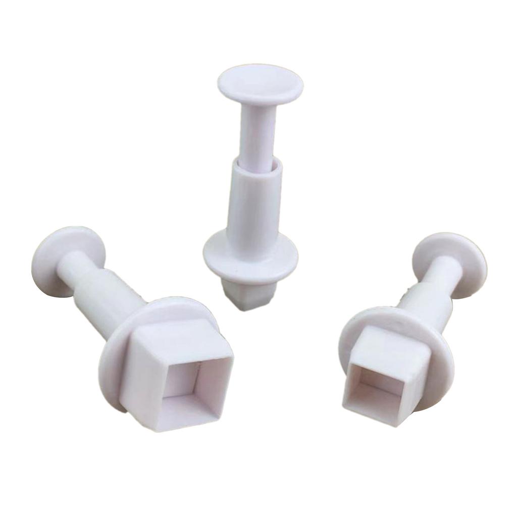 Biscuit Cookie Cutter Pastry Plunger 3D Stamp Die Fondant Cake Decorating Tools
